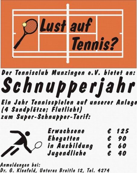 Schnupperbeitr&auml;ge